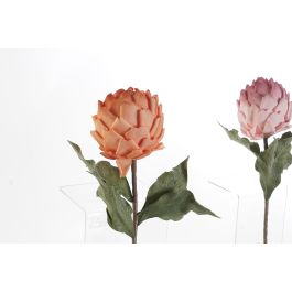 Flor DKD Home Decor Rosa Naranja 20 x 70 x 20 cm (12 Unidades) Flor DKD Home Decor Rosa Naranja 20 x 70 x 20 cm (12 Unidades)