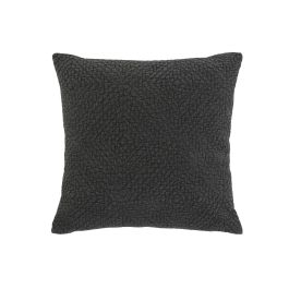 Cojin Cottage DKD Home Decor Gris Claro 45 x 45 cm (2 Unidades)