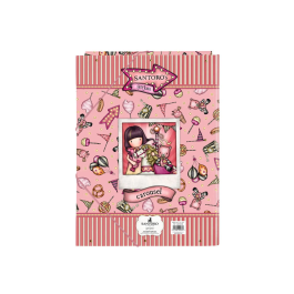 Gorjuss Carpeta Folio 3 Solapas Fairground "Carousel" 26x33,5x2,5cm