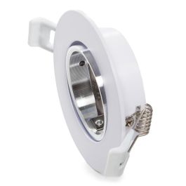 Aro Foco Downlight Circular Blanco 92MM