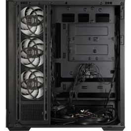 Zalman P40 DS Midi Tower PC Negro con Ventana 9.1" LCD y USB 3.2 Gen1/Gen2