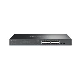 TP-LINK JetStream? 18-Port Gigabit Smart Switch with 16-Port PoE+ PORT: 16× Gigabit RJ45 Ports, 2× Gigabit SFP Slots SPEC: 802.3at/af, 150 W PoE Powe Precio: 255.50000025. SKU: B1DX76NRP2
