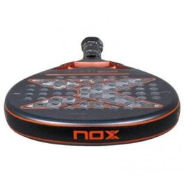 Nox PAD AT10 LUX G 25 Pala de Pádel AT10 Luxury Genius Alum 18K 2025 Agustín Tapia - Carbono 18K, MLD Black Eva, Forma Gota
