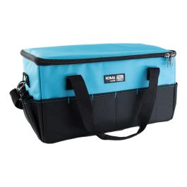 Koma Tools Bolsa de herramientas poliéster 21 espacios, 20 bolsillos, hasta 20kg, 49x23x25,2cm