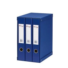 Pardo Módulo Archivador 3 Carpetas Folio 2 Anillas 40 mm Azul 350x200x300 mm Compacto Cartón Forrado con Compresor Metálico Tarjetero Ollao Precio: 33.4999995. SKU: B13SMBF47Q