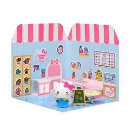 Caja con vinilos casa hello kitty flower cafe con figura incluida de 7 cm 20,5x20,5x6 cm Precio: 12.50000059. SKU: B1E7DQ6YH2
