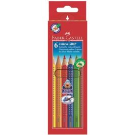 Lapices Acuarelables Faber-Castell Jumbo Grip Estuche De 6 Precio: 9.5000004. SKU: B15KVSTWSN
