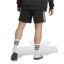 Pantalones Cortos de Hombre Adidas 3S Ft Sho Negro (XS)