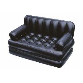 Bestway Sillon Hinchable 5 Posiciones Negro 188x152x64 cm Interior 75054