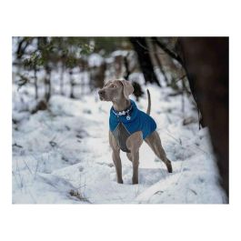 Red Dingo Abrigo Puffer Reversible para Perros, Ligero y Resistente al Viento, con Panel de Neopreno y Detalles Reflectantes, Azul-Turquesa 35 cm Red Dingo Abrigo Puffer Reversible para Perros, Ligero y Resistente al Viento, con Panel de Neopreno y Detalles Reflectantes, Azul-Turquesa 35 cm