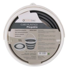 Cubo de Plástico Plegable 10L - Confortime (12 Unidades)