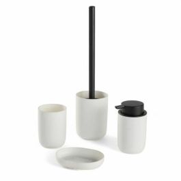 Today Juego de 4 Accesorios de Baño - Vaso, Dispensador de Jabón, Escobilla - Blanco Precio: 23.89000042. SKU: B14S6AJBQT