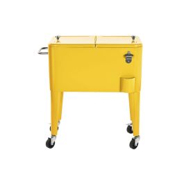 Nevera Terraza Y Jardin DKD Home Decor Amarillo 43 x 80 x 74 cm Nevera Terraza Y Jardin DKD Home Decor Amarillo 43 x 80 x 74 cm