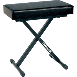 QUIKLOK Banqueta Piano X Deluxe Negra Ajustable en Altura Plegable Imitación Cuero Precio: 62.79000002. SKU: B188QTGNXT