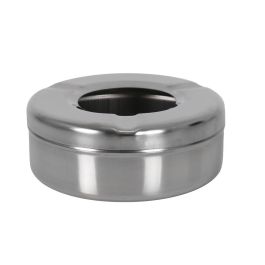 Cenicero de agua en acero, 10 cm - Confortime (24 Unidades)