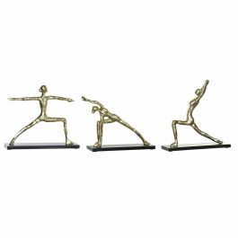 Figura Indio DKD Home Decor Dorado Negro 10 x 35 x 33 cm (3 Unidades) Precio: 97.49999952. SKU: S3019531