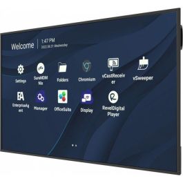 Viewsonic CDE7530 Pantalla 75" 4K UHD 3840x2160 HDMI USB-C LAN Wifi 500nits Antirreflectante Montaje VESA Negro