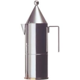 Alessi 90002/6 La Conica Cafetera 6 Tazas Acero Inoxidable 18/10 Diseñada por Aldo Rossi Precio: 174.49999996. SKU: B16AYRR62G