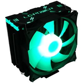 LC-Power LC-CC-120-ARGB-PRO Enfriador CPU 12cm ARGB para Intel 1700/1150/1151/1156/1366 y AMD (58 CFM, 180W TDP)