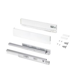 Emuca Cajón exterior Protone 30kg con guías de extracción total y cierre suave, Altura 93mm, profundidad 500mm, Acero, Pintado blanco Emuca Cajón exterior Protone 30kg con guías de extracción total y cierre suave, Altura 93mm, profundidad 500mm, Acero, Pintado blanco Precio: 27.50000033. SKU: B1E354FJ39