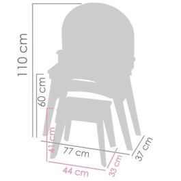 Tocador de madera niza XL 62x38x110cm