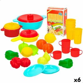 Set de Alimentos de Juguete Colorbaby Menaje y utensilios de cocina 31 Piezas (6 Unidades) Precio: 51.49999943. SKU: B145TKNAZH