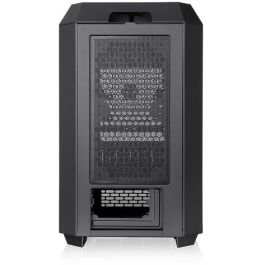 Thermaltake The Tower 250 Mini Tower Negro, Blanco para PC con Pantalla LCD 3.9", Ventiladores 2x120mm, Soporte HDD/SSD 2.5/3.5"
