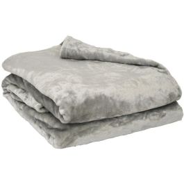 Toison D'Or Manta Microfibra Poliéster Microflanelle 180x220 cm Perla - Suave, Ligera, Termorreguladora 280gr/m², Lavable 60°C