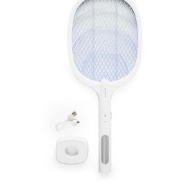 Raqueta Matainsectos Recargable con Luz UV 2 en 1 Elecfly InnovaGoods