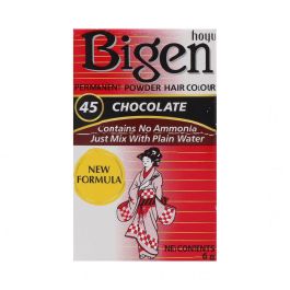 Bigen 45 Chocolate 6G - Coloración Baño de Color Bigen 45 Chocolate 6G - Coloración Baño de Color Precio: 3.78999951. SKU: S4243776