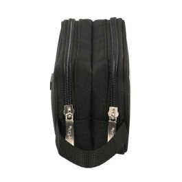 Portatodo Doble Safta Surf Negro (21 x 8 x 6 cm)