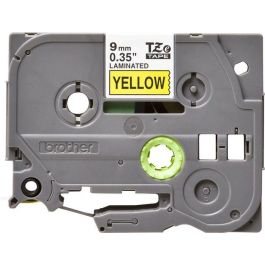Brother 9mm Black on Yellow Laminated Tape - 8m Brother 9mm Black on Yellow Laminated Tape - 8m