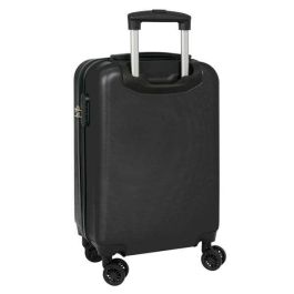 Safta Maleta de Cabina 20" Real Madrid 1ª Equip. 24-25, 40.1 L, ABS+PC, con Candado y Ruedas Giratorias 360º