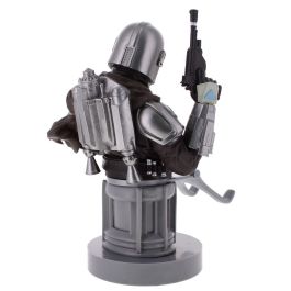 Cable Guy Soporte The Mandalorian Star Wars para Mandos y Teléfonos - Figura de 21cm Compatible con PlayStation, Xbox y iPhone