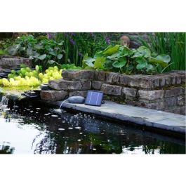 Ubbink 1351374 Bomba de aire solar Air Solar 100, 120 l/h, con panel solar y suministro directo, incluye manguera y piedra efervescente Ubbink 1351374 Bomba de aire solar Air Solar 100, 120 l/h, con panel solar y suministro directo, incluye manguera y piedra efervescente