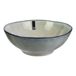 Home Deco Factory Bol Gres Arena Colección Natural Diámetro 19,5 cm Altura 7,3 cm Capacidad 800 ml