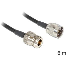 DeLOCK 88683 Antennenkabel N Stecker > N Buchse LMR195 6m Negro - Cable de antena 50 Ω, Macho a Hembra Precio: 53.49999996. SKU: B1H6HJQLX2