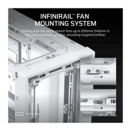 Corsair FRAME 4000D Midi Tower PC Blanco CC-9011291-WW