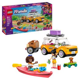 Lego Friends Set de Construcción: Excursión en Coche por Carretera - Juego de Rol Creativo para Niños y Niñas, Edad 6+ Años