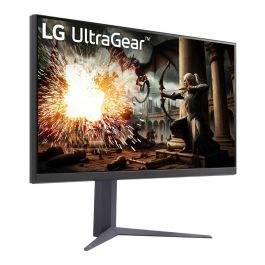 LG 32GRS75Q-B Monitor Gaming UltraGear 31.5" QHD IPS 180Hz 1ms (GtG) FreeSync G-SYNC HDR400