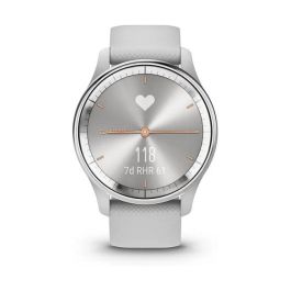 Garmin vivomove Trend Reloj Inteligente 40mm Plata con GPS y Pantalla Táctil LCD