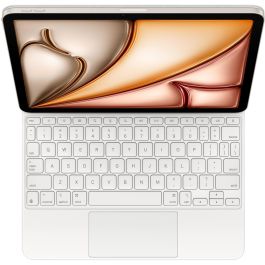 Apple Magic Keyboard para iPad Air 11 pulgadas (M3) Blanco Teclado QWERTY Inglés US con Trackpad