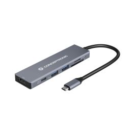 Conceptronic Docking USB-C 6in1 1xHDMI 4K 2xUSB-A 3.0 1xUSB-C Alimentacion 100W 1xSD 1xMicroSD Precio: 21.88999989. SKU: B1EPWTPZRR