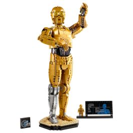 Lego Star Wars 75398 C-3PO Minifigura de Droide para Construir Kit de Modelo para Adultos