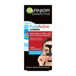 Garnier 967372 40 Mascarilla Peel-Off PURE ACTIVE CARBON Anti-Puntos Negros con Carbón y Ácido Salicílico para Poros Obstruidos 50 ml Precio: 7.49999987. SKU: S0566407