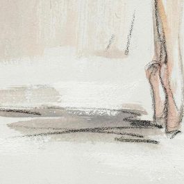 Cuadro Romantico DKD Home Decor Blanco Beige 3.7 x 100 x 80 cm (2 Unidades) Cuadro Romantico DKD Home Decor Blanco Beige 3.7 x 100 x 80 cm (2 Unidades)