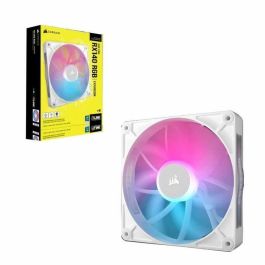 Corsair CO-9051023-WW Kit de Expansión de Ventilador PWM iCUE LINK RX140 RGB de 140 mm en Blanco para Refrigeración de PC