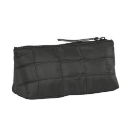 Safta Neceser Capsula Acolchado Negro 23x12x8cm