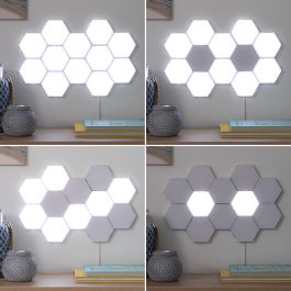 Paneles de led modulares magnéticos y táctiles, 3 unidades