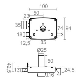 Cerradura Micel Derecha